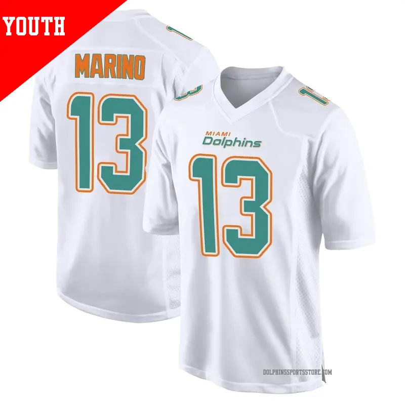 Youth ＃13 Dan Marino Miami Dolphins Limited Black